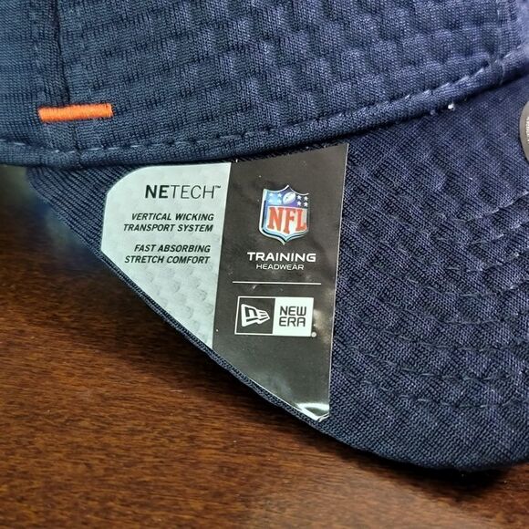 New Era NFL Chicago Bears Training Football Hat Cap 39 Thirty Medium Unisex Blue - Picture 5 of 12